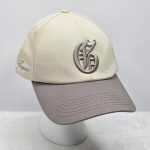 Greyson Clothiers Gothic G Logo Cap Adjustable Snapback Golf Hat Beige